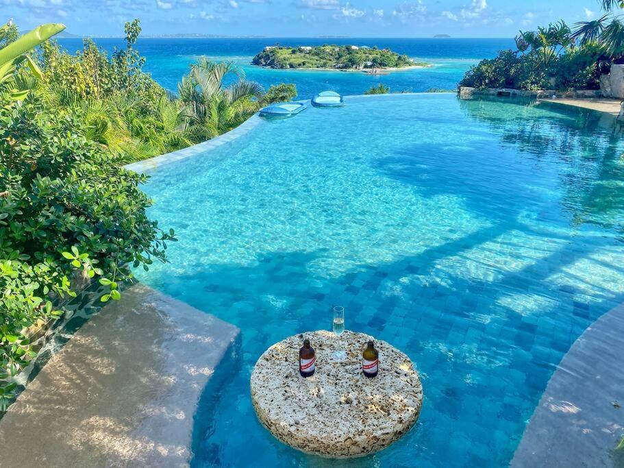 Luxury 7Br Waterfront Villa With Views Of Marina Cay And Scrub Island East End Dış mekan fotoğraf